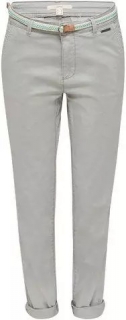 Světlešedé chino kalhoty
